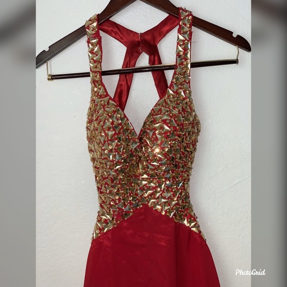Red Prom Dress - Picture 4 of 8
